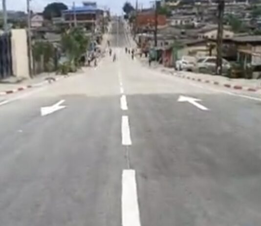 Gabon : la réhabilitation de l’axe Poste d’Akeke–Bellevue 1 met fin à plusieurs années de dégradation